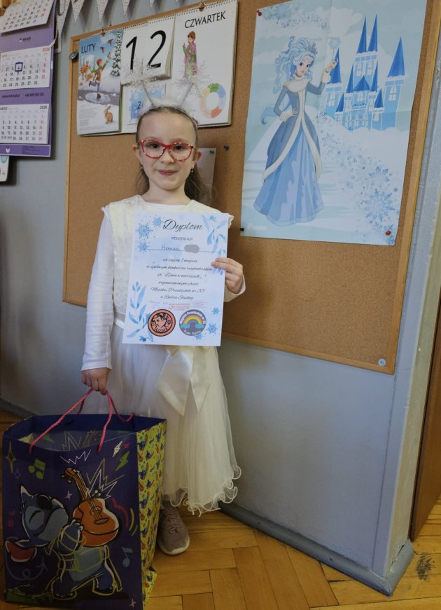 Hania layreatka konkursu recytatorskiego